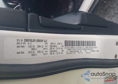 2011 Jeep Grand Cherokee Laredo z USA, uszkodzony, nr VIN 1J4RR4GT8BC679628